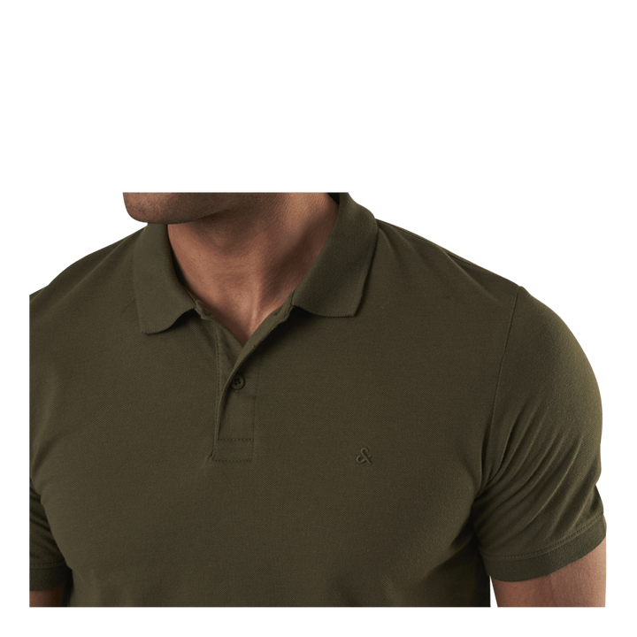 Basic Polo Ss Green