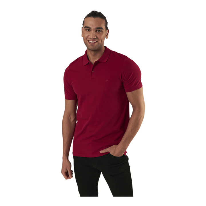 Basic Polo Ss Red