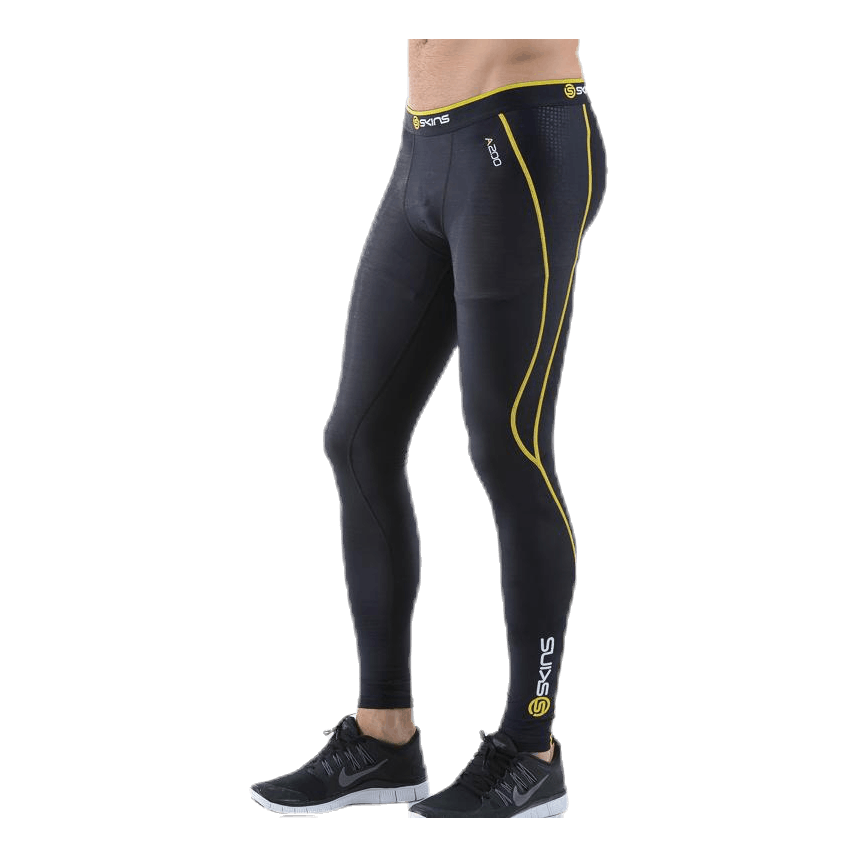 A200 Mens Compression Tights Black