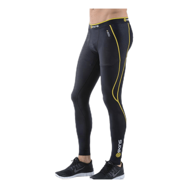 A200 Mens Compression Tights Black