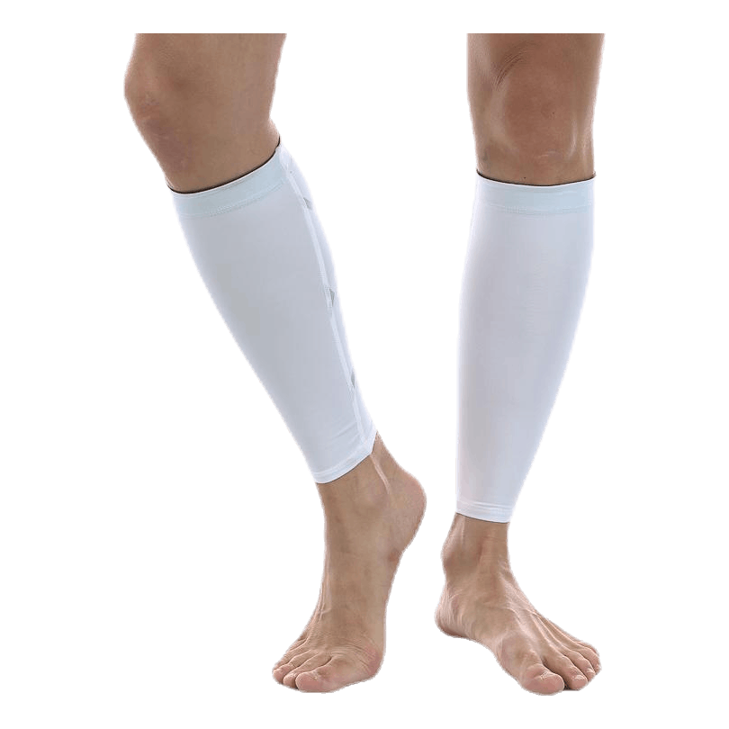 Compression Calf Guard White