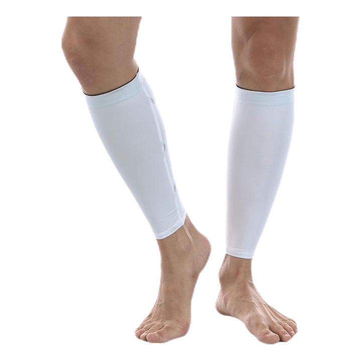 Compression Calf Guard White