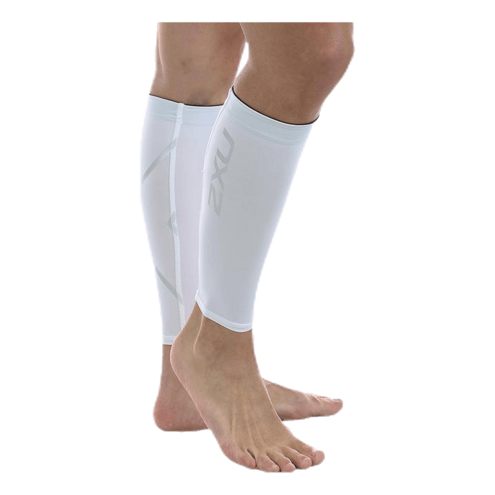 Compression Calf Guard White