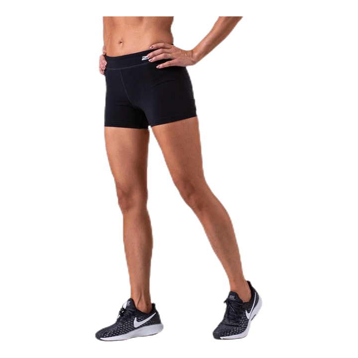 Fitness Comp.4 Inch Shorts Black/Silver