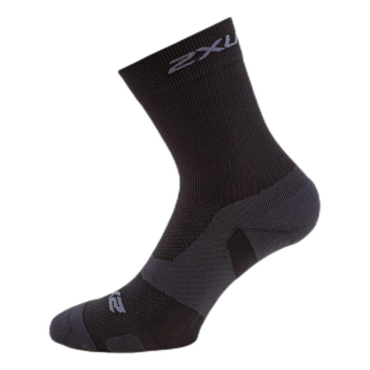 Vectr Light Cushion Crew Socks Black/Grey