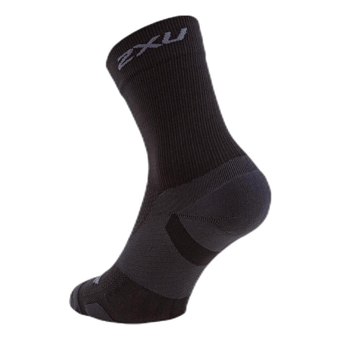 Vectr Light Cushion Crew Socks Black/Grey