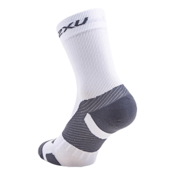 Vectr Light Cushion Crew Socks White/Grey