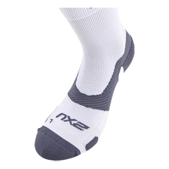 Vectr Light Cushion Crew Socks White/Grey