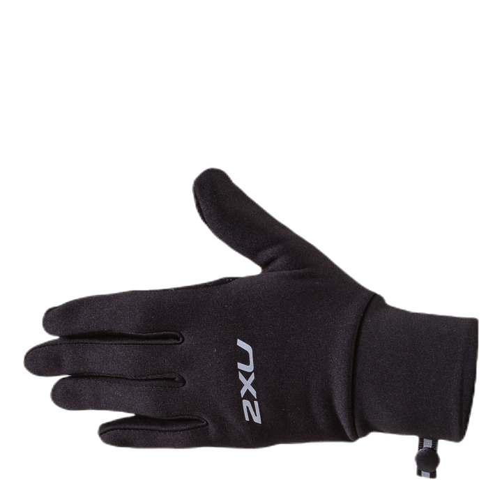 Run Glove Black/Silver