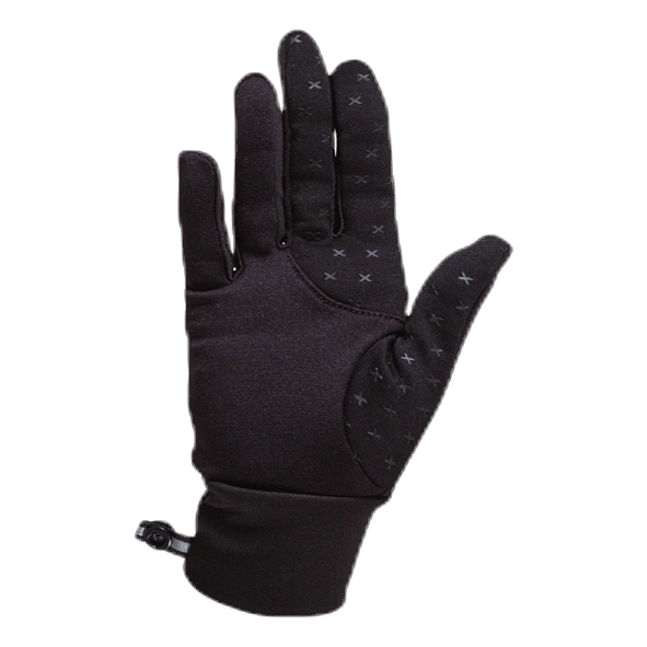 Run Glove Black/Silver