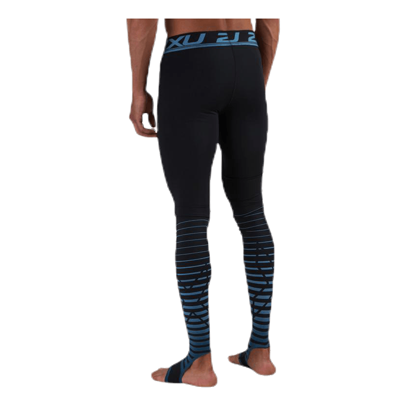 PowerRecovery Compression Tights Blue/Black