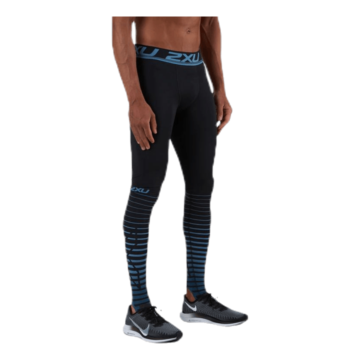 PowerRecovery Compression Tights Blue/Black