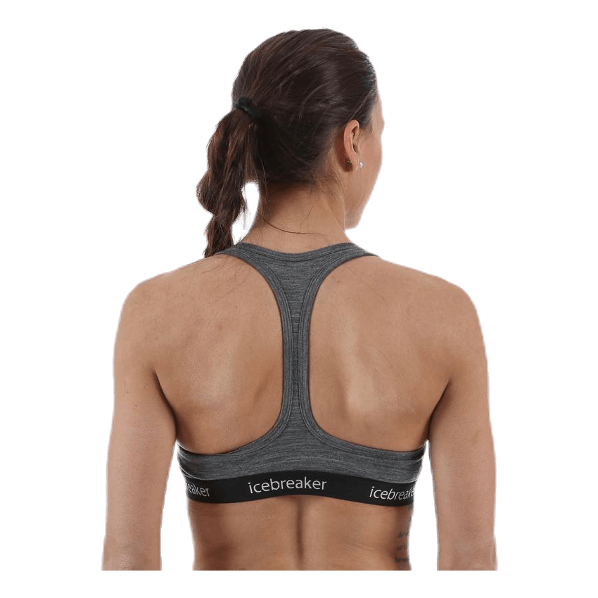 Icebreaker Sprite Racerback Bra Grey Sportamore