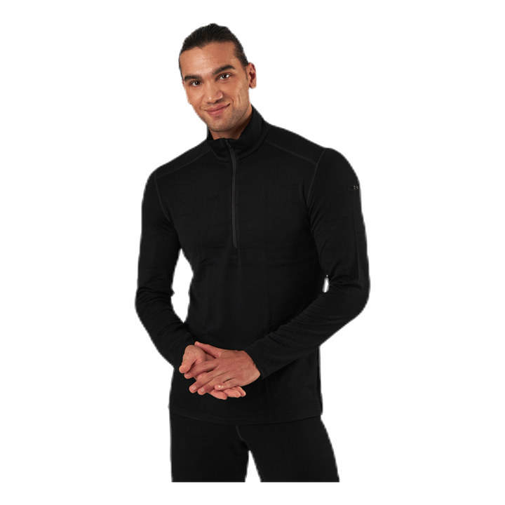 260 Tech LS Half Zip Black