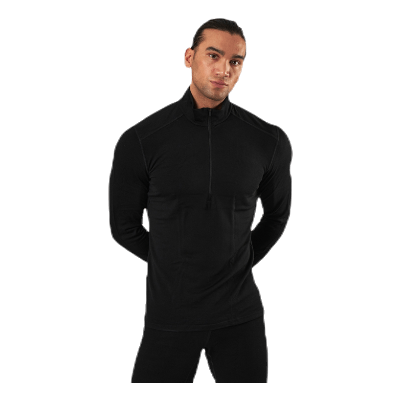 260 Tech LS Half Zip Black